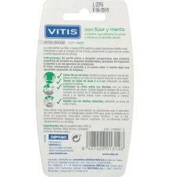 Vitis Cinta Dental con Fluor y Menta (50 M) - Dentaid