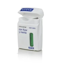 Vitis Cinta Dental con Fluor y Menta (50 M) - Dentaid