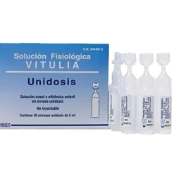 Vitulia Solución Fisiologica (monodosis 30 U) - Laboratorios Ern