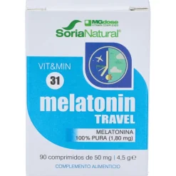 Vit y Min 31 Melatonin Travel 50 mg 90 Comprimidos - mg Dose