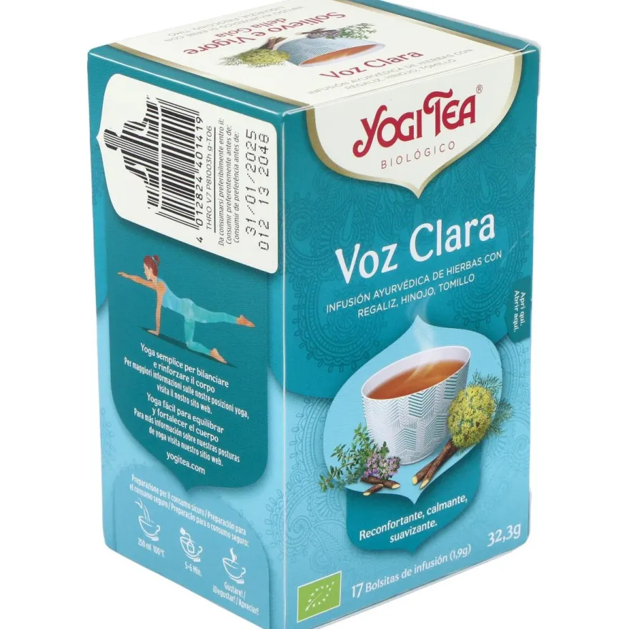 Voz Clara 17infusiones - Yogi Tea