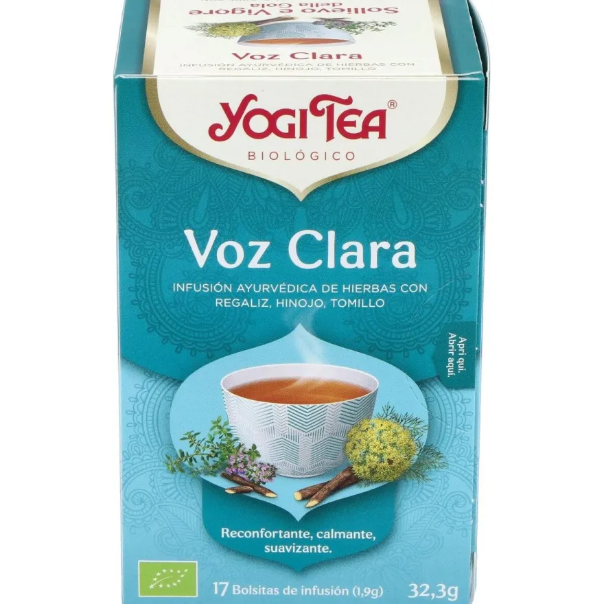 Voz Clara 17infusiones - Yogi Tea