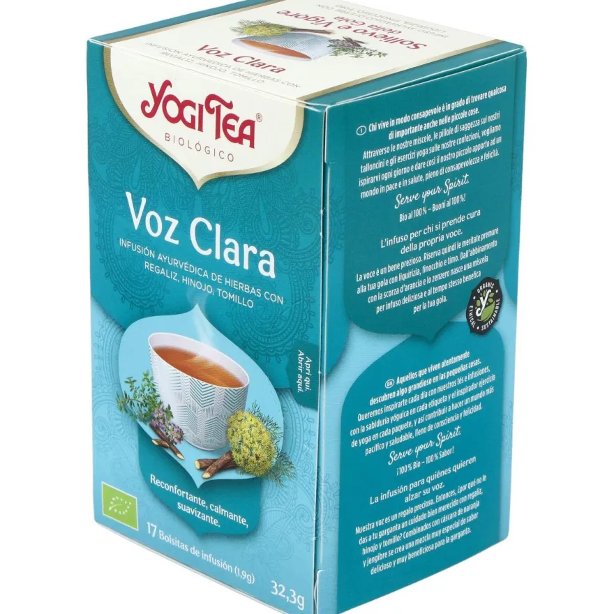 Voz Clara 17infusiones - Yogi Tea