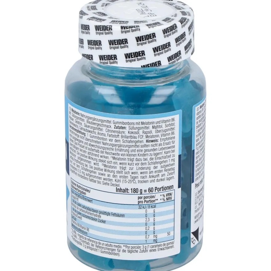 Weider Gummy Up Revolution Melatonin Up 250G 60 Gummies