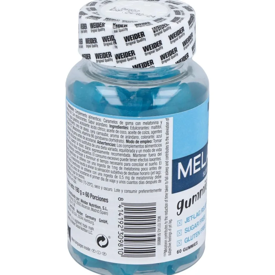 Weider Gummy Up Revolution Melatonin Up 250G 60 Gummies