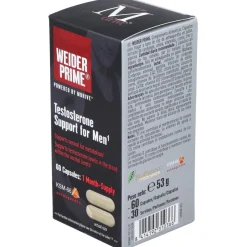 Weider Prime Testosterona Hombre 60Cap.