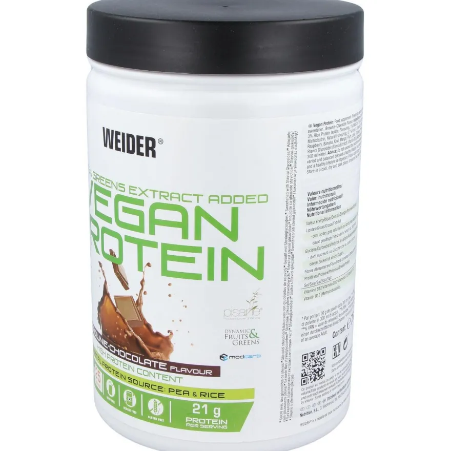 Weider Vegan Protein Chocolate 750Gr. 2