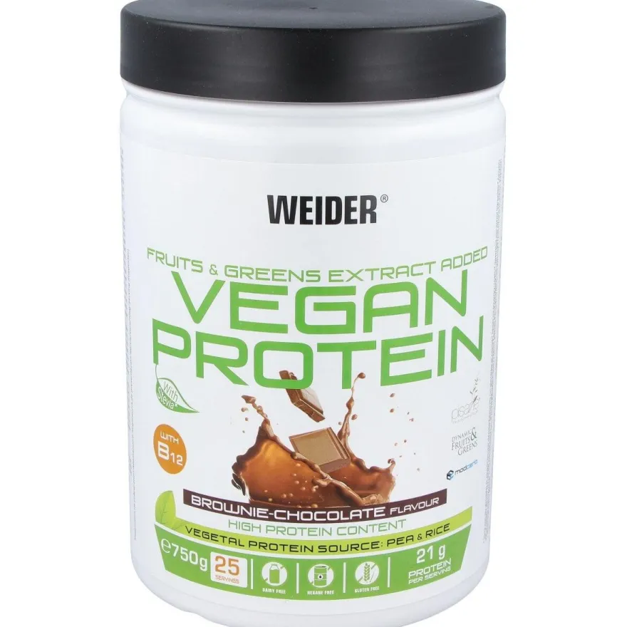 Weider Vegan Protein Chocolate 750Gr. 2