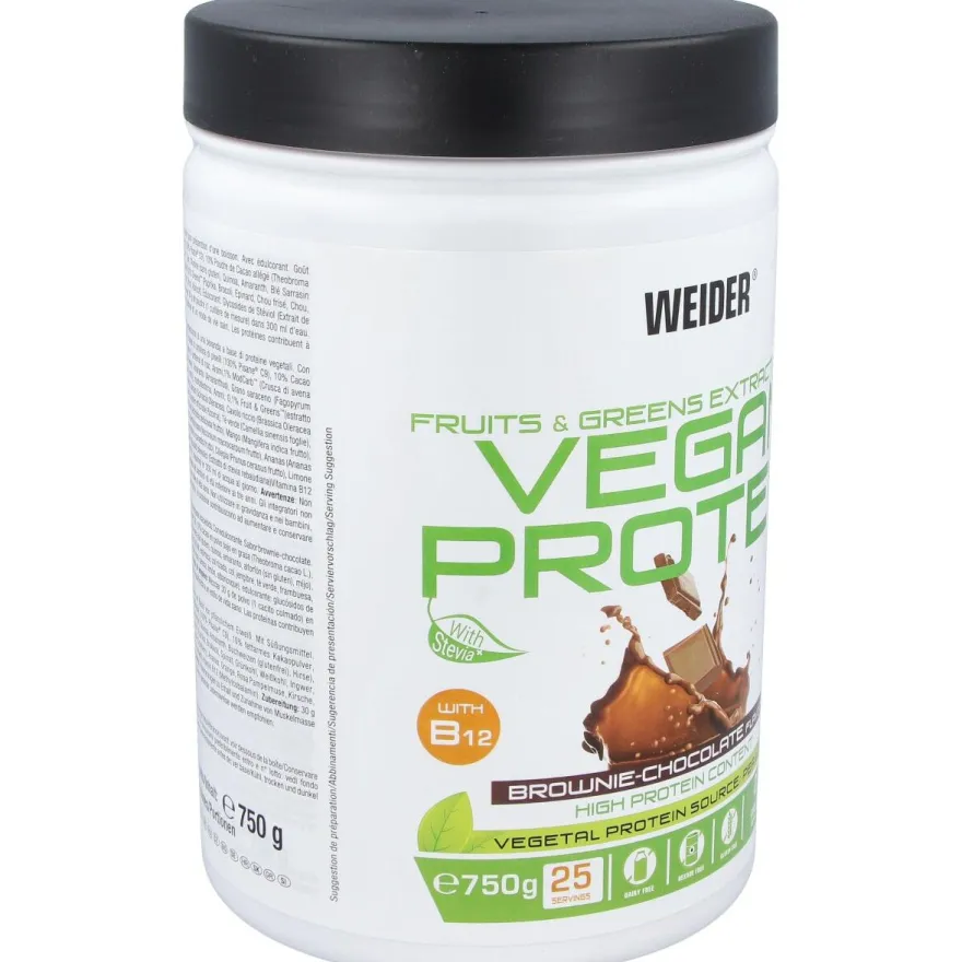 Weider Vegan Protein Chocolate 750Gr. 2