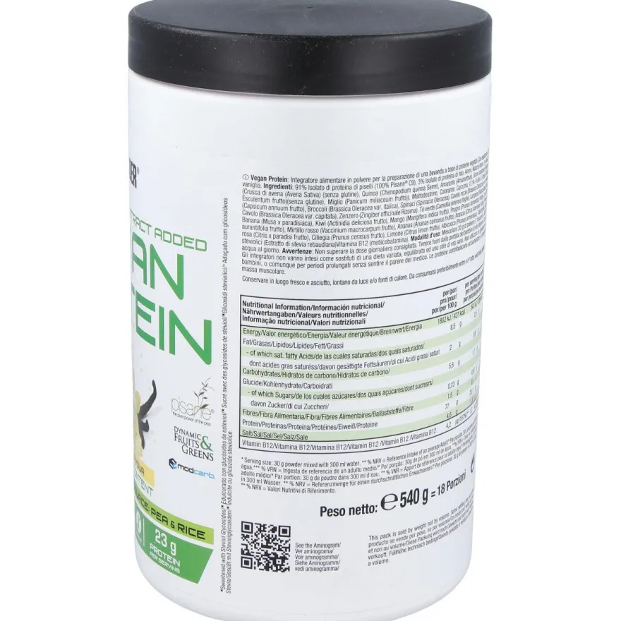 Weider Vegan Protein Vainilla 540Gr.
