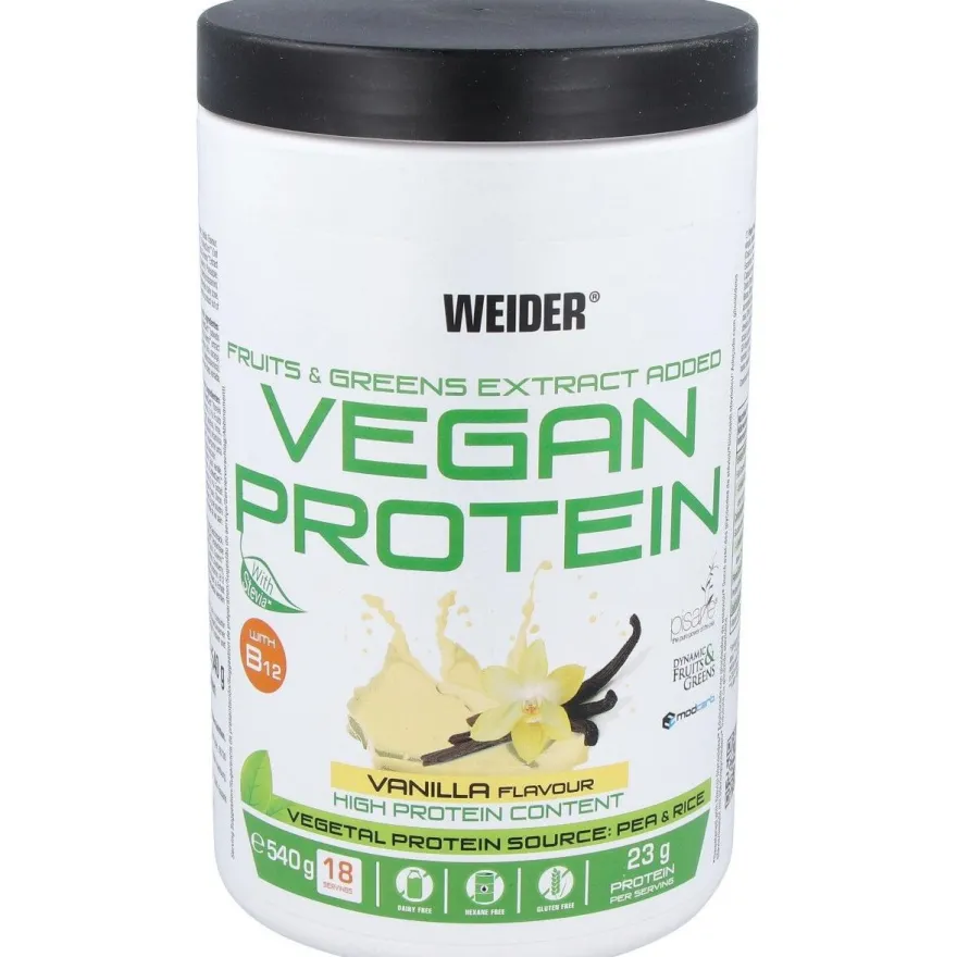 Weider Vegan Protein Vainilla 540Gr.