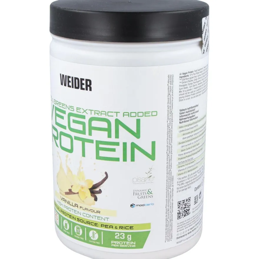 Weider Vegan Protein Vainilla 750Gr. 2