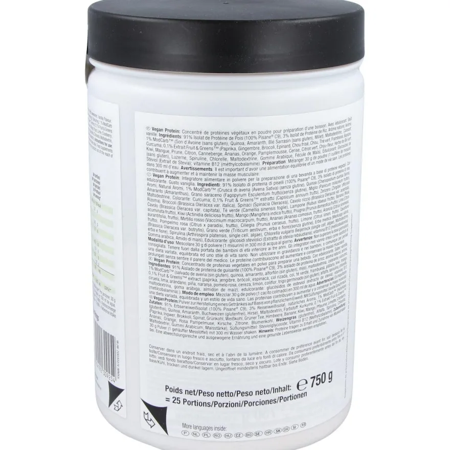 Weider Vegan Protein Vainilla 750Gr. 2