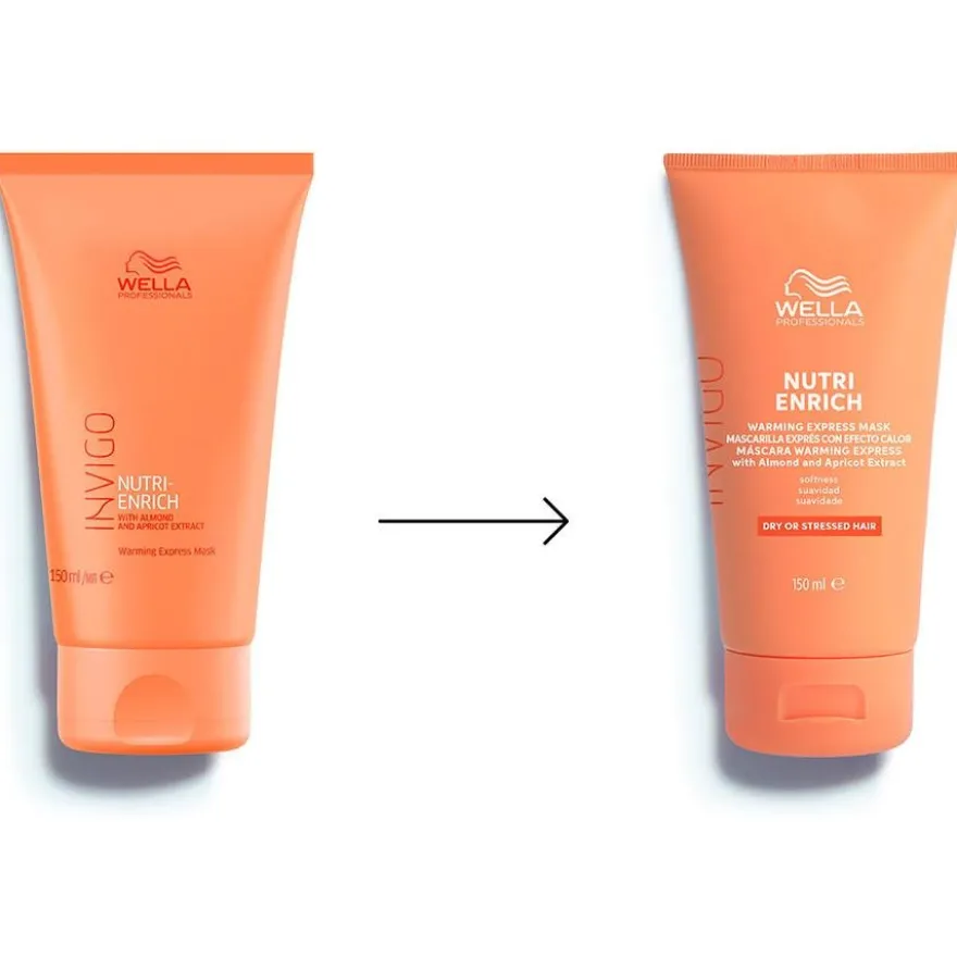 Wella Invigo Nutri-Enrich Mascarilla Calentamiento Express 150Ml