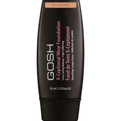 X - Ceptional Wear Foundation Long Lasting Makeup 19 - Chestnut 35 ml - Gosh Copenhagen