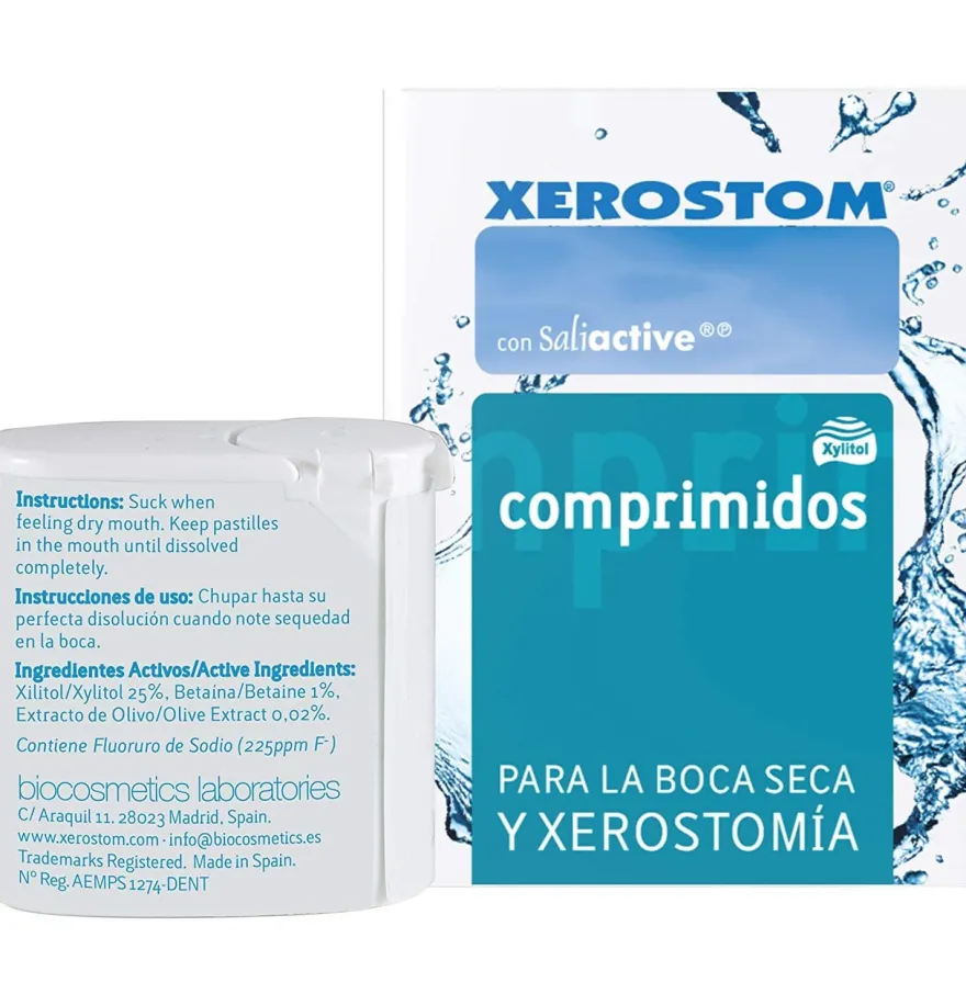 Xerostom Boca Seca (30 Comprimidos para Chupar) - Biocosmetics Laboratories