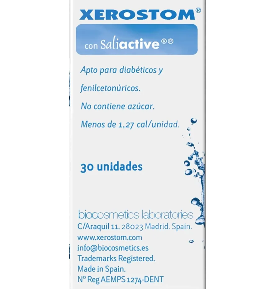 Xerostom Boca Seca (30 Comprimidos para Chupar) - Biocosmetics Laboratories
