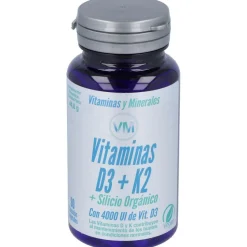 Ynsadiet Vitamina D3+K2+Silicio 90Caps
