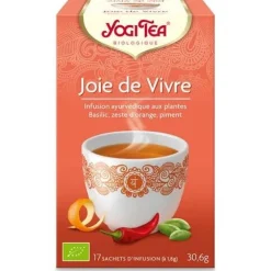 Yogi Té Alegría de Vivir 17 Bolsitas 30,6g - Yogi Tea