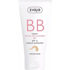 Ziaja Bb Cream Pieles Normales, Secas Y Sensibles Spf15 Tono Natural 50Ml