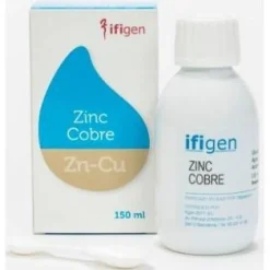 Zinc-Cobre (Zn-Cu) Oligoelementos 150Ml.