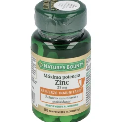 Zinc 25 Mg 100 Comprimidos Recubiertos