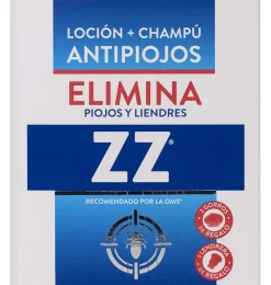 Zz Locion + Champú Antipiojos, 100 ml +125 ml - Zelnova S.a